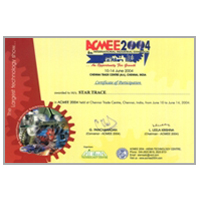ACME 2004 Certificate - Star Trace